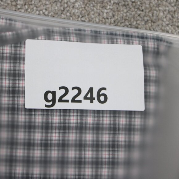 Ariat Pro Series Stretch Shirt Mens Large Black/White/Red Plaid L/S Cotton Blend - Picture 13 of 13